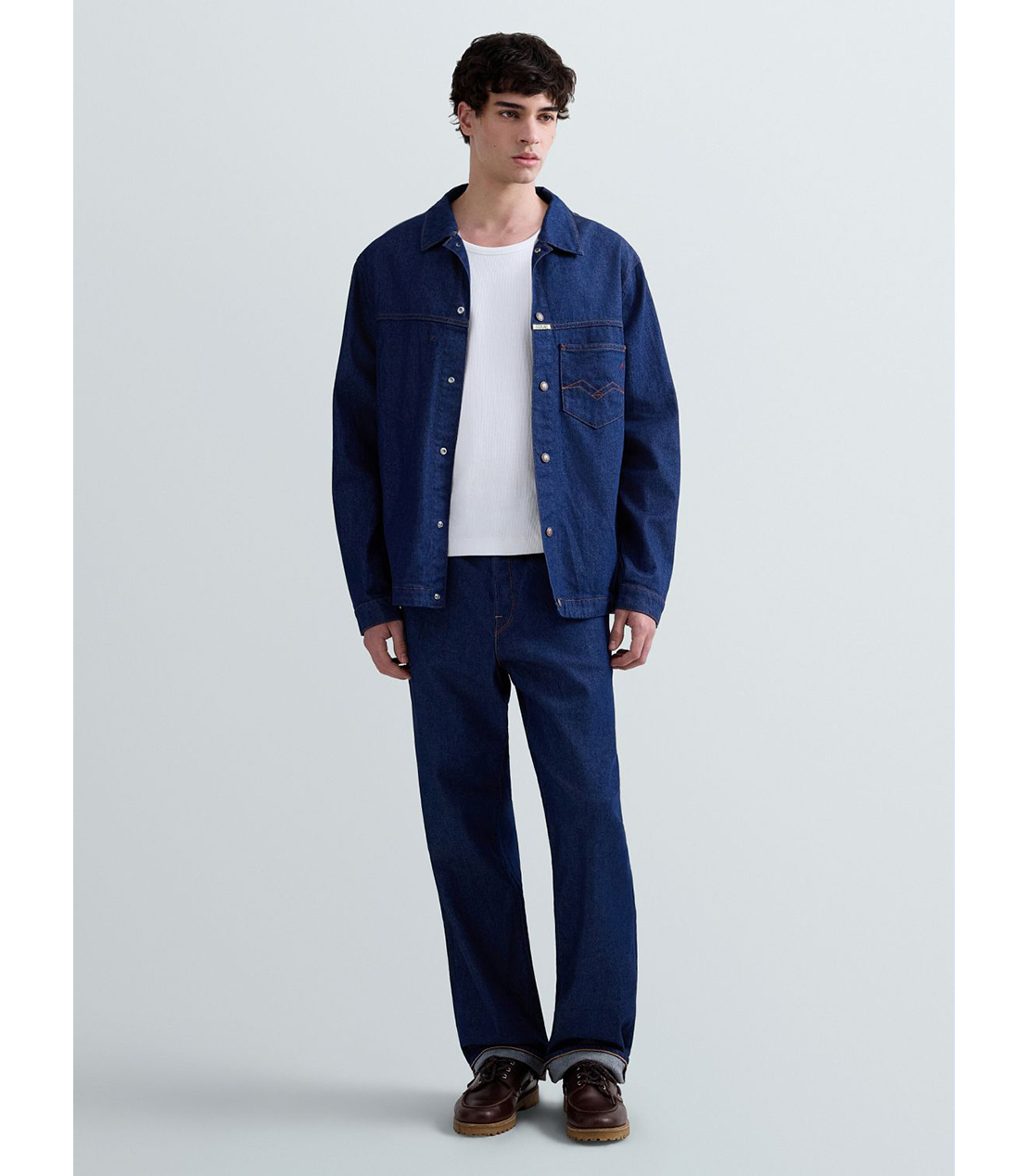 ディープブルーデニムジャケット 詳細画像 ダークブルー 2